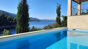 Vila Rasoha Korčula, Special one, pool, right on the sea,parking, 8 people